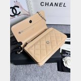 Top Quality WOC CHAIN BAG 19cm Lambskin