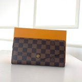 AAA+ LV N60114/N63209 Sarah Wallet Damier Ebene