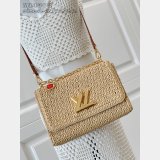 LV Twist PM Slim M14309 Raffia Handbag