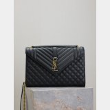 Top Quality Yves Saint Laurent Caviar Envelope Bag