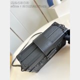 Designer Louis Vuitton Petite Malle Luxury Copy M24303 Black Bag