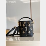 Louis Vuitton M46291 Top Nano Noé Bicolor Monogram Empreinte Replica Bag