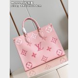 Onthego Louis Vuitton Luxury M45595 Monogram Embossed Replica Bag