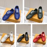 Wholesale 7 Star LV Footprint Soccer Sneaker