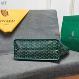 UK Goyard Classic Chevron St. Louis PM Totes Green Bags