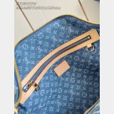 Louis Vuitton LV x TM M13875 Keepall Bandoulière 45 Monogram Denim New Bag