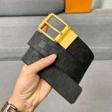Louis Vuittons Knockoff Damier 40mm Infini Belts