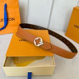 Wholesale LOUIS VUITTON Women Flowergram Belt 30MM