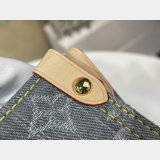 Louis Vuitton OnTheGo MM Monogram Denim M13189 Designer Bag