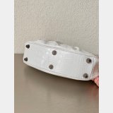 Balenciaga Fake High Quality Le Cagole crocodile Drill 33CM Bag