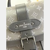 Wholesale Louis Vuitton 1:1 Replica m45913 Saumur Backpack Monogram Eclipse Canvas