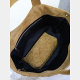 Saint Laurent(YSL) Icare Medium In Quilted Suede 858191 Bag
