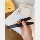 Luxury Inspired Loewe Anagram 2.0cm Width Replicas Belt