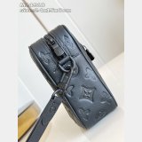 Louis Vuitton Pochette Kasai Pouch M14910 Luxury Monogram Shadow Black