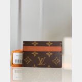 Louis Vuitton M62170 Replica Online Double Card Holder Monogram Eclipse Canvas