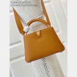 Louis Vuitton Capucines Mini Taurillon M23703 Luxury Bag