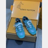LV Sneakerina Leather and Suede