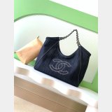 Top Quality AS2138 Vintega Denim Tote Shopping Bag