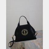 Saint Laurent Rive Gauche Bowling Tote Canvas 774048 Bag