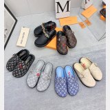 Outlet Replica Louis Vuitton Baotou Drag   men Shoes Wholesale Cheap Replica Sunglasses 