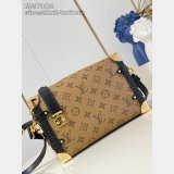 Louis Vuitton Side Trunk MM M27101 Monogram Canvas Women Bag