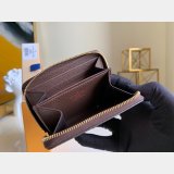 Louis Vuitton Wholesale N63070 Zippy Coin Purse Damier Ebene