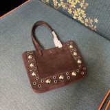 Top Valentino GARAVANI NELLCOTE TOTE suede BAG SMALL