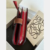 Loewe Compact zip wallet in soft grained calfskin