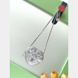 Quality Micro AP2784 Heart Clutch With Chain Bag