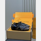 LV Sneakerina Leather and Suede shoes
