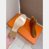 TOP Hermes Saint Germain ankle Suede boot