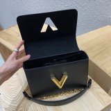 AAA+ Louis Vuitton Twist PM Epi Leather in Black