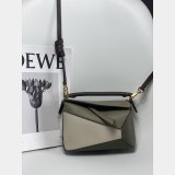 Top Quality Mini Puzzle Calf Leather Loewe Handbag 18cm