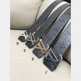 Cheap LOUIS VUITTON MEN Double-sided Belt 40mm