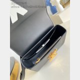 Louis Vuitton 1:1 Mirror M11723 Twist Copy Epi Black/White Bags