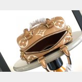 Louis Vuitton Speedy Bandouliere 20 Bicolor Monogram Empreinte Leather