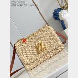 LV Twist PM Slim M14309 Raffia Handbag