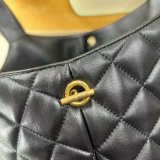 Saint Laurent Icare In Quilted Nappa Tote 858191 Black Bag