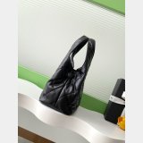 Top Quality Hobo AS5411 Black Shopping Inspired Bag