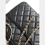 Wholesale Replica AS5187 Sheepskin Black Camera Bag