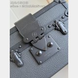 Designer Louis Vuitton Petite Malle Luxury Copy M24303 Black Bag