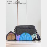 Replicas LV x YK Trio Messenger Monogram Eclipse M46435 Bag