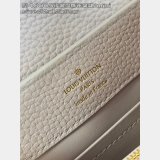 Louis Vuitton The Capucines Light Purple Pearl Flower M48865 Bag