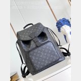 Montsouris Backpack Replica Louis Vuitton M46683 Eclipse Canvas