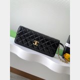 Luxur Quality Large Flap 1:1 Mirror AS5642 Black Bag