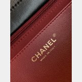 Replica AS5215 Shopping Tote Shiny Black 7 Star Bag