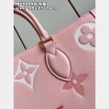 Onthego Louis Vuitton Luxury M45595 Monogram Embossed Replica Bag