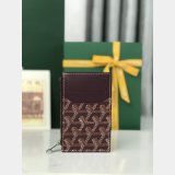 Duplicate Goyardine Bourbon Wallet Cardholder 020244