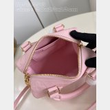 Perfect Pink M47136 Speedy Bandoulière 20 Replicas Louis Vuitton Bag