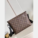 Luxury Louis Vuitton Brands M45557 Magnetic Messenger Monogram Macassar Canvas
